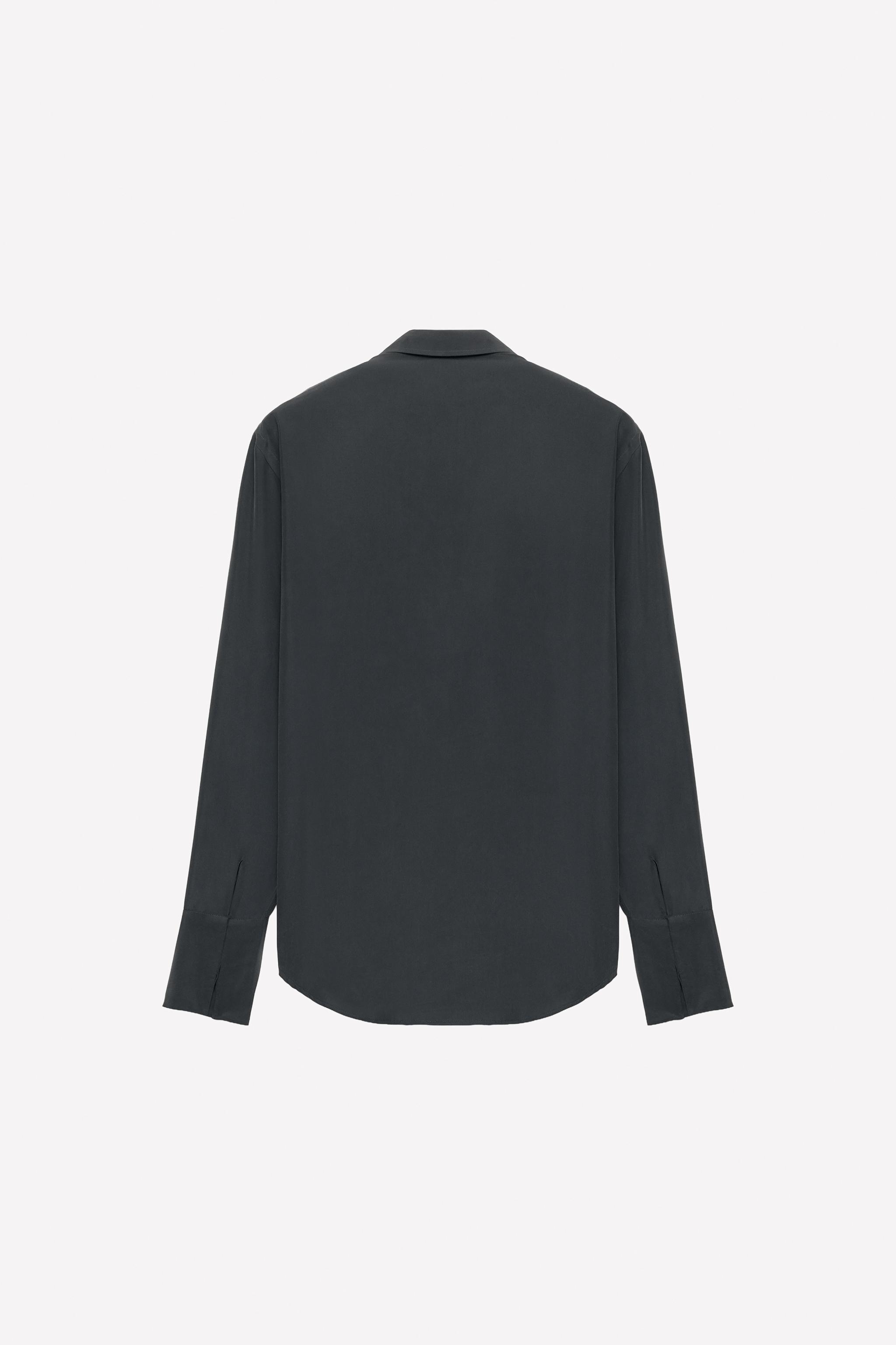 LUDOVIC DE SAINT SERNIN x ZARA SILK POLO SHIRT